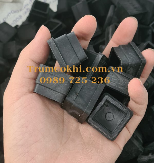 Nắp chụp nhựa bịt đầu sắt hộp 25x25mm