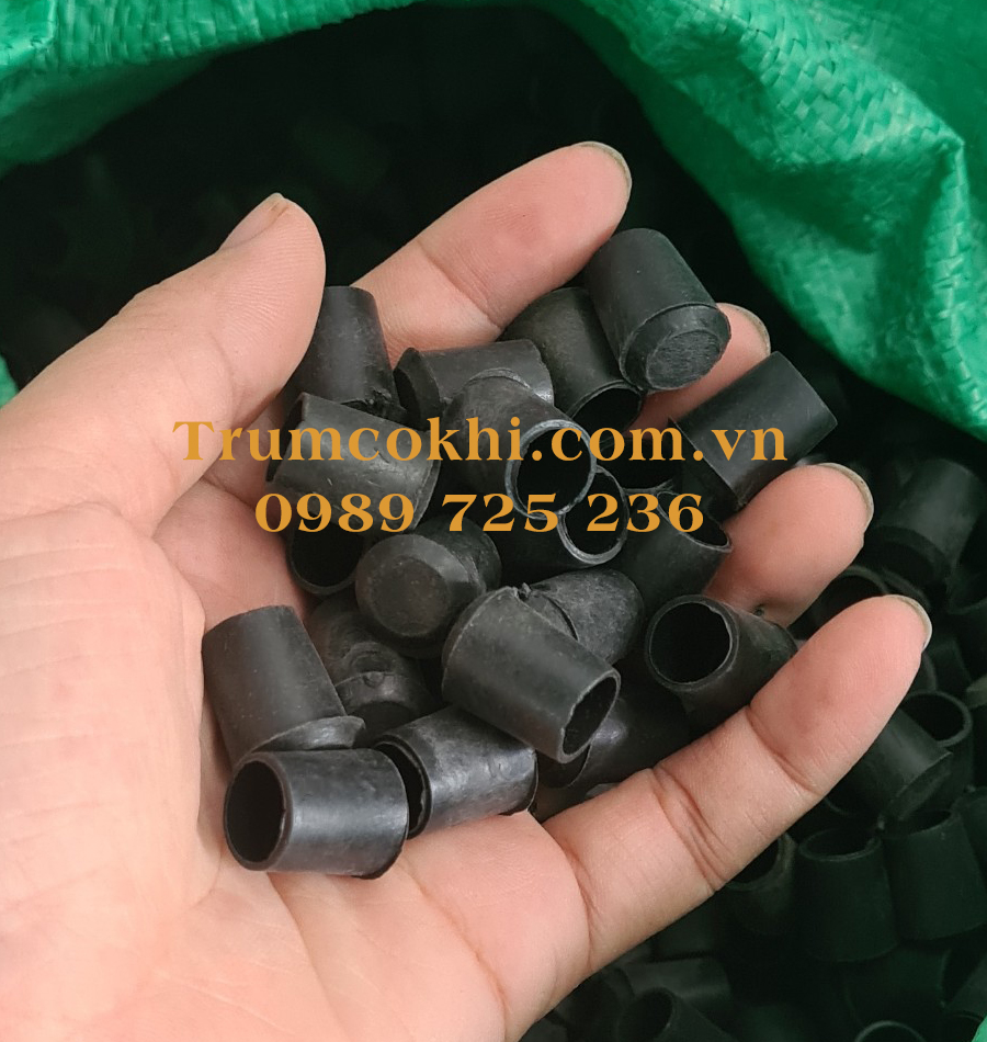 Nắp chụp nhựa bịt đầu sắt hộp phi 10mm