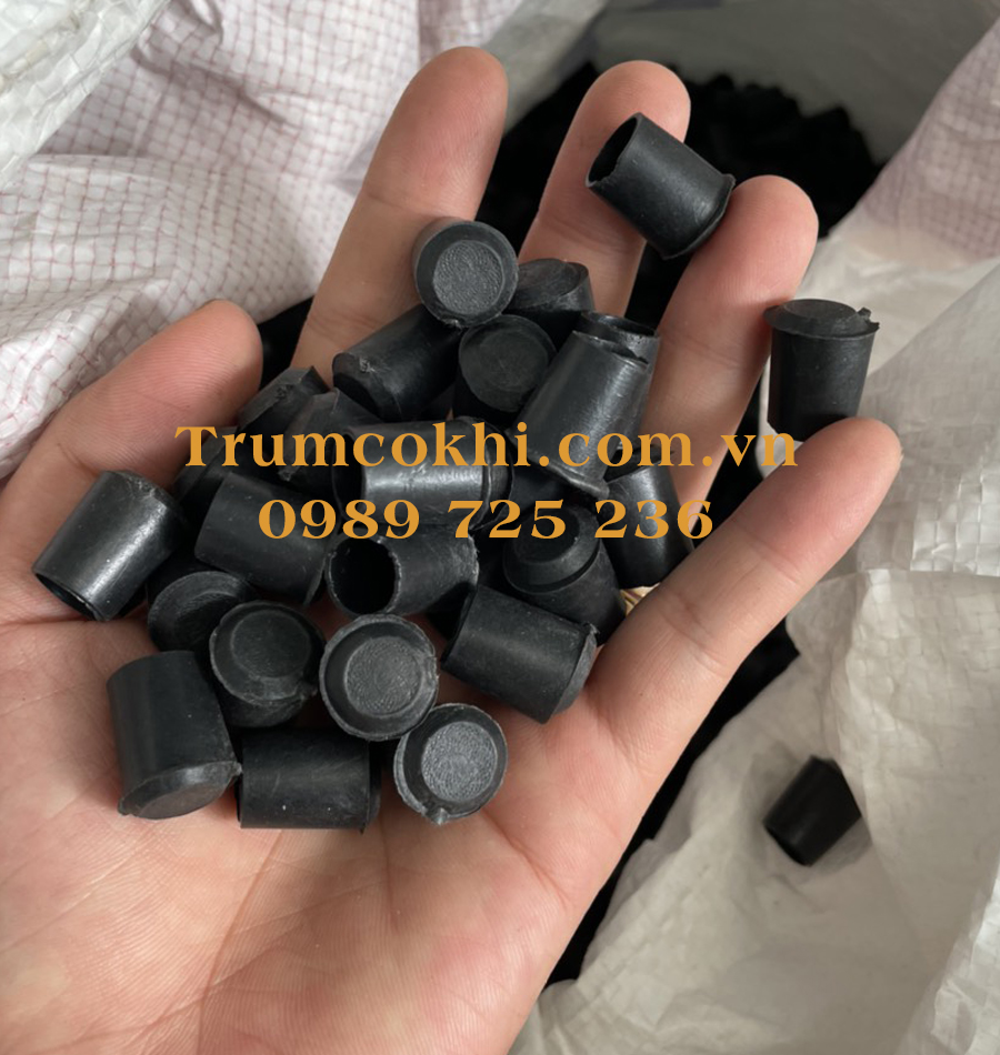 Nắp chụp nhựa bịt đầu sắt hộp phi 12mm