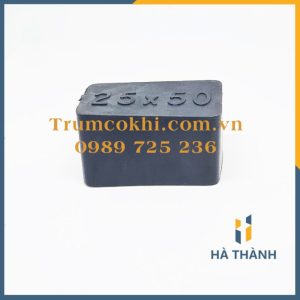Bịt đầu sắt hộp 25x50 mm chụp ngoài