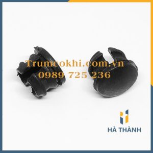 Nắp chụp nhựa bịt đầu sắt hộp phi 19mm, bịt đầu ống sắt phi 19