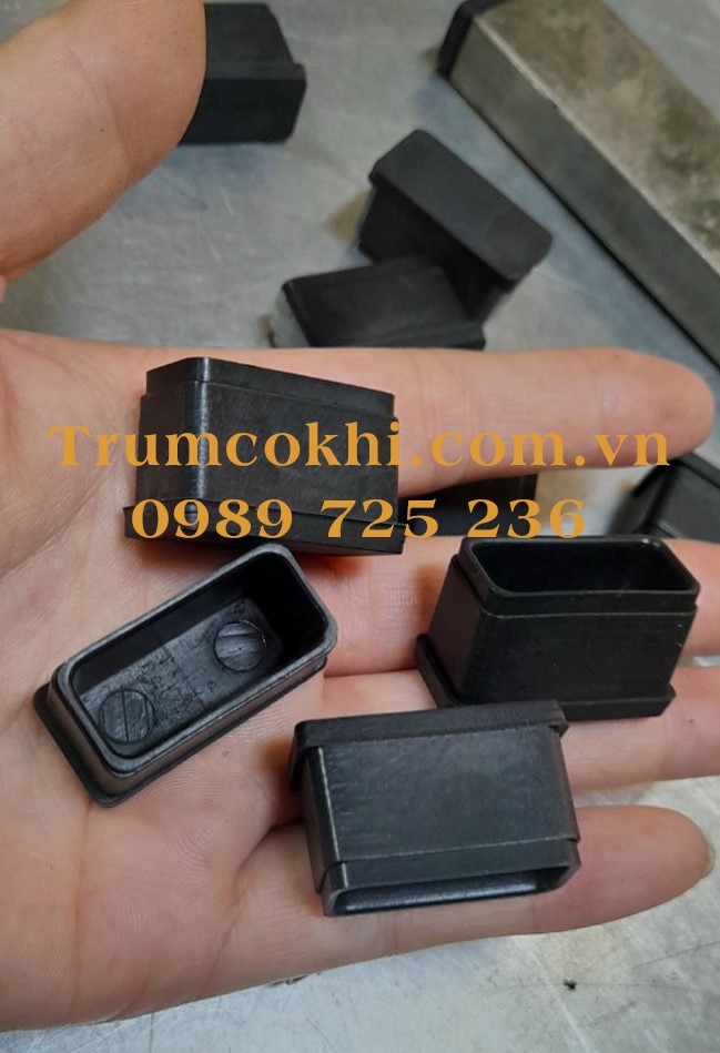 Nắp chụp nhựa sắt hộp 15x30 mm