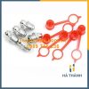 Nắp chụp đầu vú bơm mỡ bò M8 màu đỏ