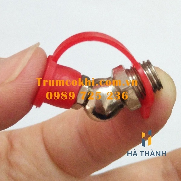 Nắp chụp đầu vú mỡ M6 màu đỏ