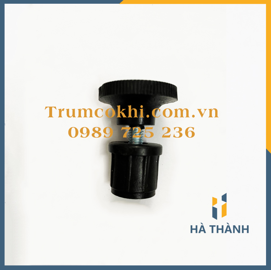 Bộ chân tăng chỉnh phi 22mm ren M6