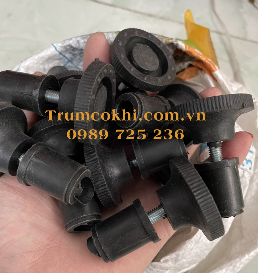 Chân tăng chỉnh chịu lực phi 21mm ren M6