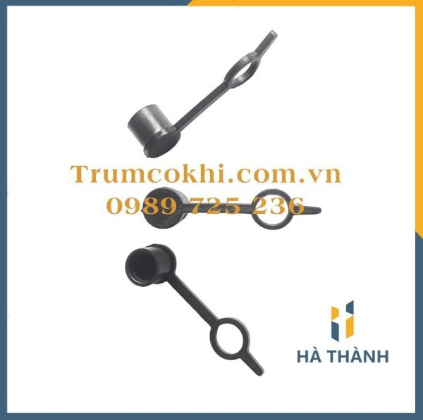 Nắp chụp đầu vú bơm mỡ bò M6 màu đen