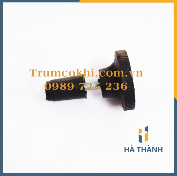 Chân chỉnh bàn hộp ống ren M6 phi 19