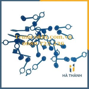 Nắp chụp đầu vú bơm mỡ bò M6 màu xanh dương