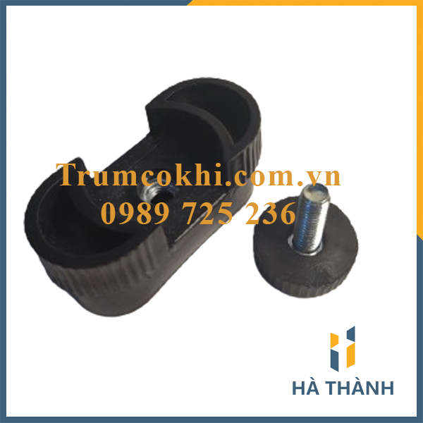 Bộ chân tăng chỉnh oval 30x60mm, chân tăng đưa