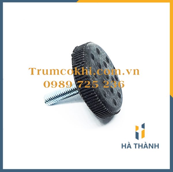 Chân tăng chỉnh tăng đặc gai mỏng ốc M6