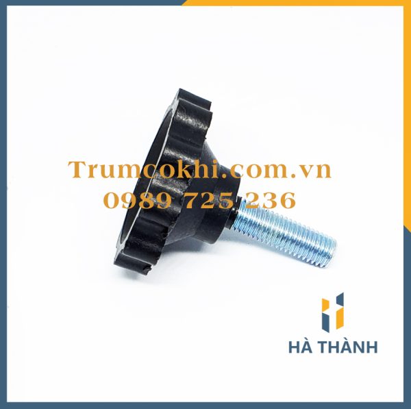 Chân tăng chỉnh tăng hoa 10 cánh loại ốc M12