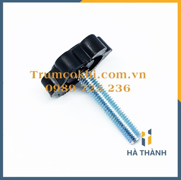Chân tăng chỉnh tăng hoa 6 cánh ốc M10