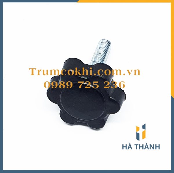 Chân tăng chỉnh tăng hoa 6 cánh ốc M8