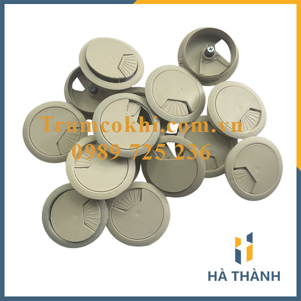 Nắp luồn dây điện phi 60mm