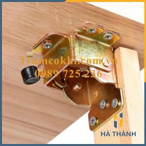Bản lề gấp 90 độ tự khóa, Pát gập vuông
