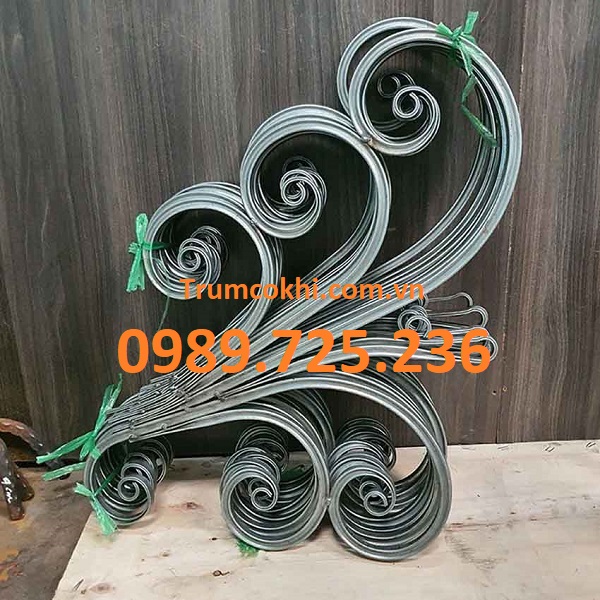 Hoa sắt cụm cánh bướm 59x19