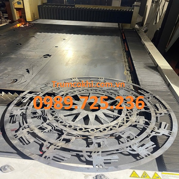 Hoa sắt mỹ thuật cắt CNC