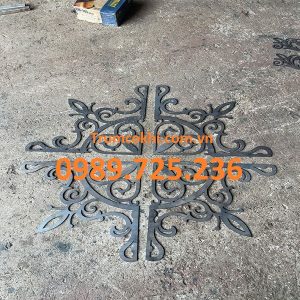 Hoa sắt nghệ thuật CNC
