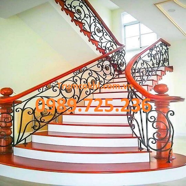 Lan can cầu thang nghệ thuật