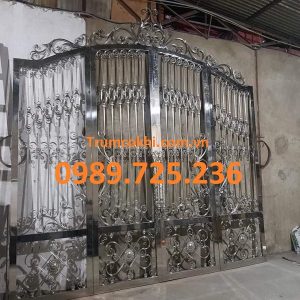 Mẫu cổng inox đẹp