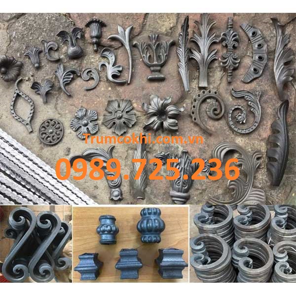 Địa chỉ bán hoa sắt mỹ thuật ở Hà Nội